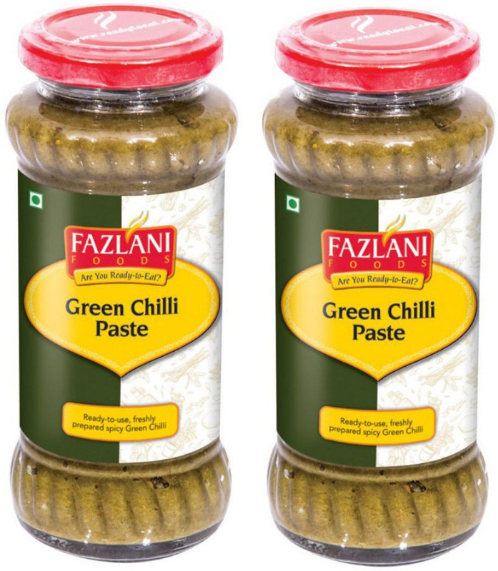 Fazlani Foods Ready To Eat Pack of 2 Green Chilli Paste(2 x 150 g) Fazlani Foods Ready To Eat Pack of 2 Green Chilli Paste(2 x 150 g)