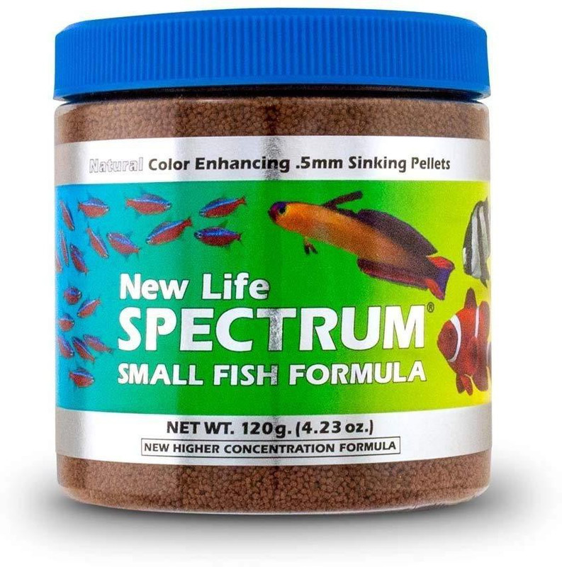 nls NLS Small Fish Formula 120 gm | Pellet Size: 0.5 mm | Sinking Type 125 g Dry Fish Food