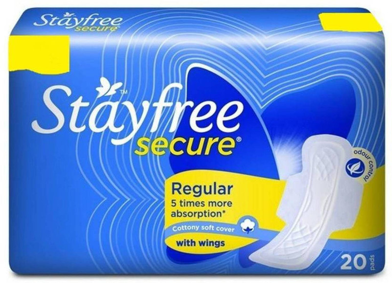 STAYFREE Secure 20 Pad Sanitary Pad