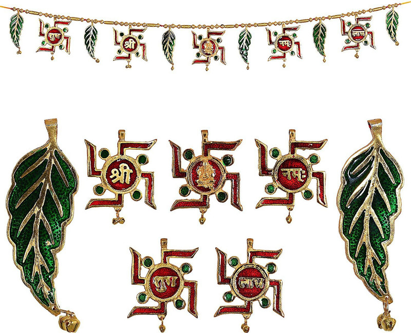 mahis fashion swastik Toran(metal)