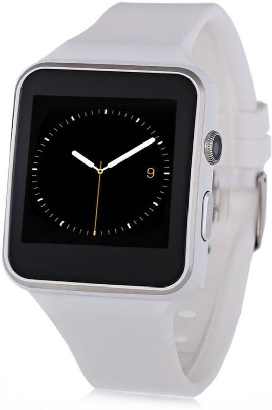 djsk MOBILE LINK X6 phone WHITE Smartwatch(White Strap FREE SIZE)