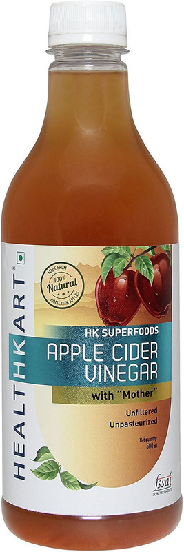 Healthkart Apple Cider Vinegar with Mother - Raw Vinegar(500 ml) Healthkart Apple Cider Vinegar with Mother - Raw Vinegar(500 ml)