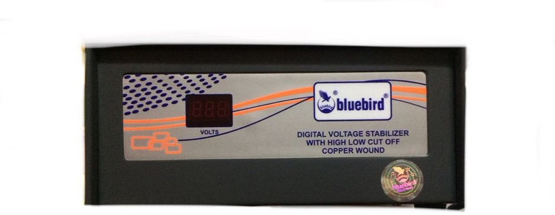 Bluebird 0.5 KVA 80V Digital VOLTAGE STABILIZER(Black, Grey Panel)