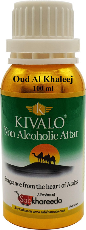 Kivalo Ⓡ Oud Al Khaleej Fragrance Gold Series 100 ml Pure Attar Floral Attar(Floral)