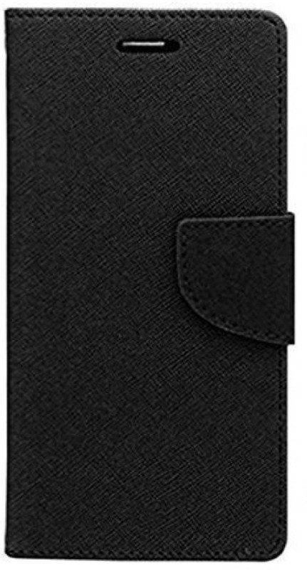 Shopsji Flip Cover for Original Black Mercury Flip Cover, Wallet Case for Samsung Galaxy Alpha SM-G850(Black, Waterproof)