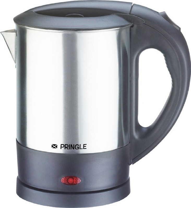 PRINGLE Electric Kettle EK 604/Stain less steel Electric Kettle Electric Kettle(1 L, Silver, Black)
