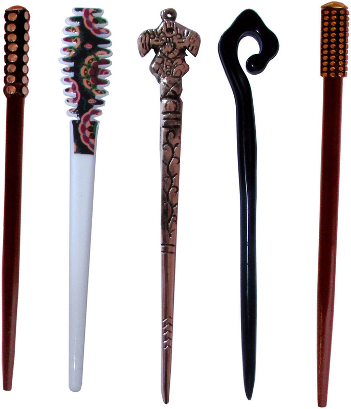conscience Combo of Multi Color Juda Sticks Bun Stick(Multicolor)