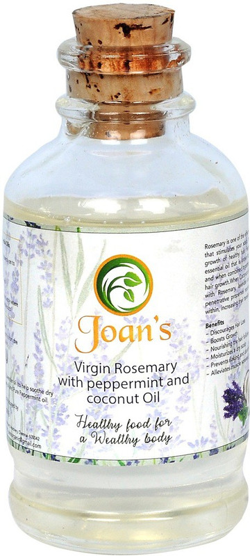 joans Joan's Coconut with Rosemary and Peppermint oil Hair Oil(120 g)