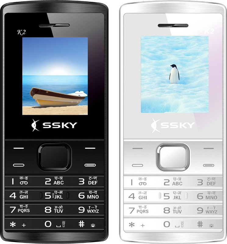 Ssky K2 Combo of Two Mobiles(Black&White) Ssky K2 Combo of Two Mobiles(Black&White)