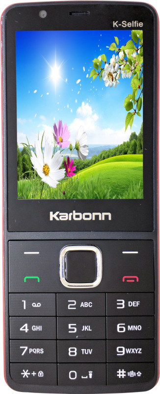 Karbonn K-Selfie(Black&Red)