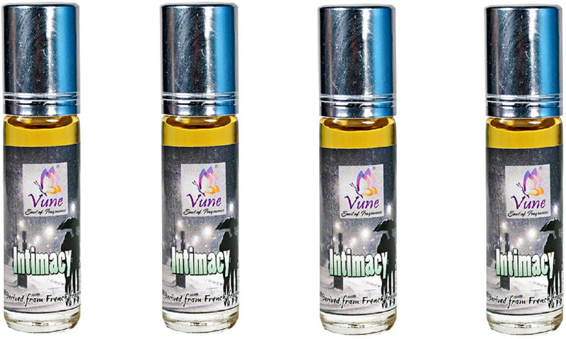 Vune Intimacy 6 ml (pack of 4) Floral Attar(White Water Lily) Vune Intimacy 6 ml (pack of 4) Floral Attar(White Water Lily)