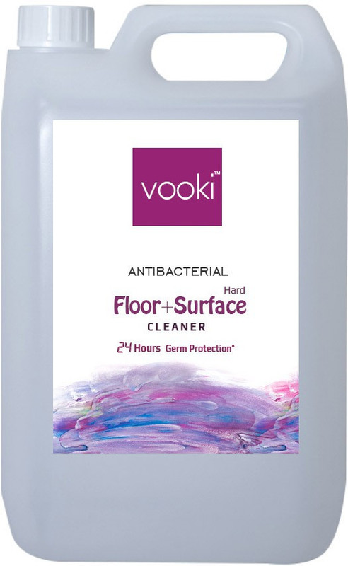 vooki Antibacterial Floor + hard Surface Cleaner 5 Liters| Skin Safe | Eco Friendly Mediterarian Breeze(5 L)