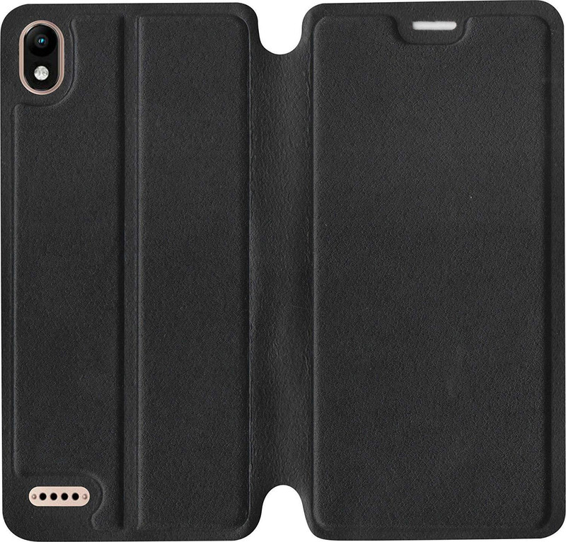 sales express Flip Cover for Tecno Camon I Ace(Black)