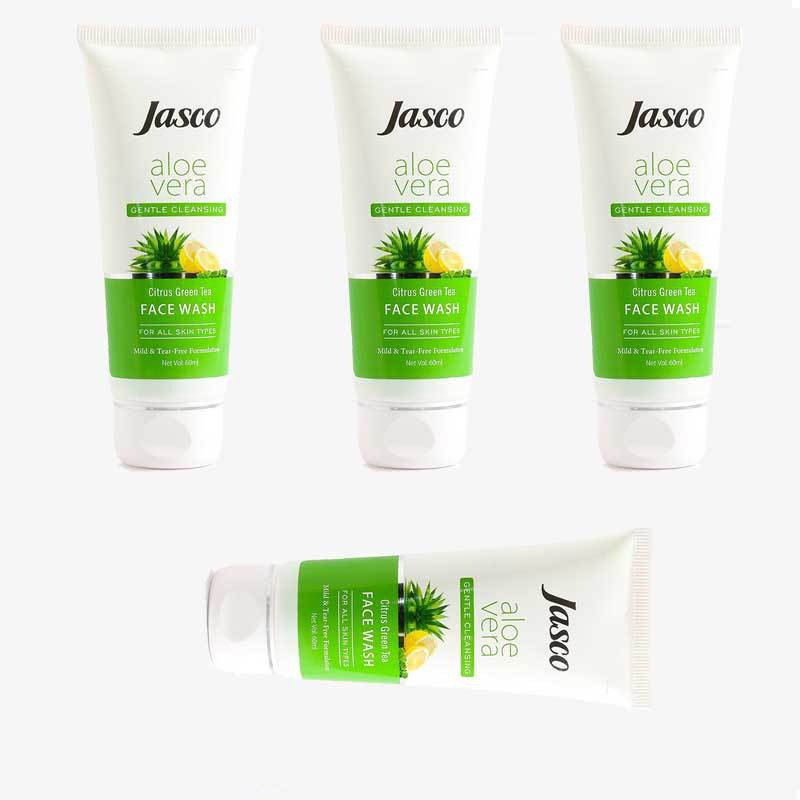jasco Aloe Vera Face Wash 60ml Face Wash(240 g)