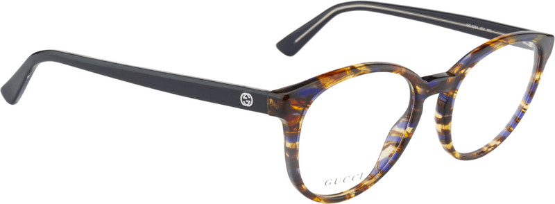 GUCCI Full Rim Cat-eyed Frame(50 mm)