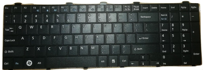 Lapstar Compatible Replacement Keyboard For Fujitsu AH502 A530 A531 AH530 AH531 AH502 NH751 Laptop Keyboard Replacement Key