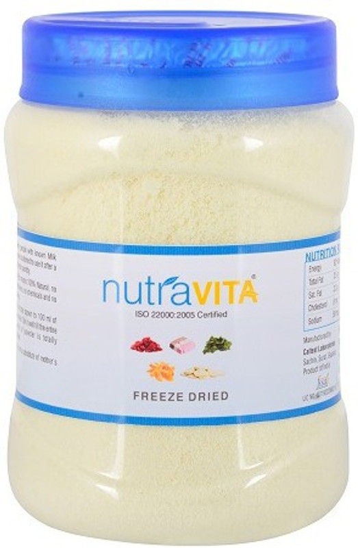 Nutra Vita Freeze Dried Gir Cow , 100% Natural, No Added Color,Flavours Or Preservatives, 100 g Flavored Milk Powder(100 g)
