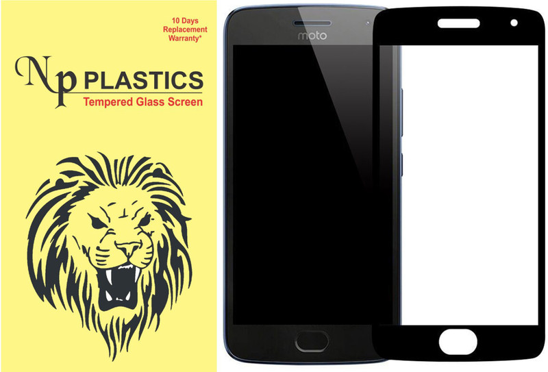 npplastics Tempered Glass Guard for Motorola Moto G5 Plus(full body cover Glass)(Pack of 1)