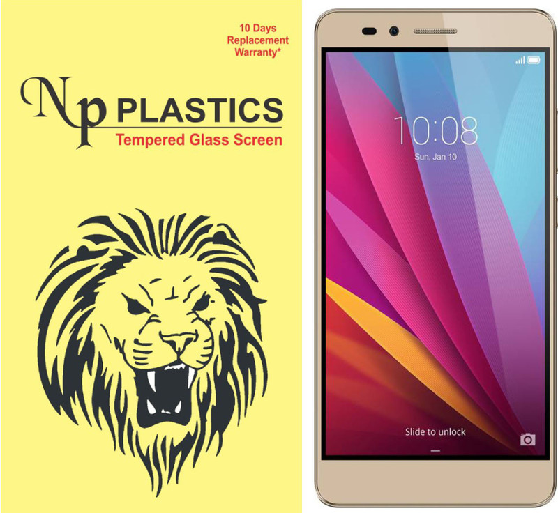 npplastics Tempered Glass Guard for huawai Honor 5x(full body cover Glass)(Pack of 1)