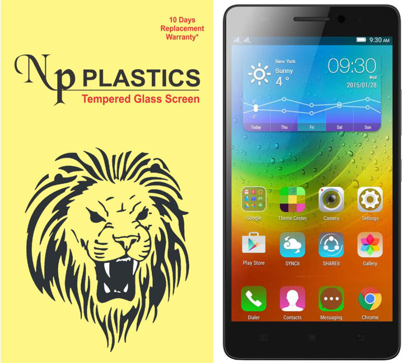 npplastics Tempered Glass Guard for Lenovo Vibe K3 Note(full body cover Glass)(Pack of 1)