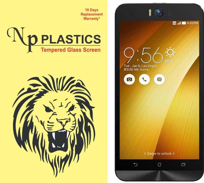 npplastics Tempered Glass Guard for Asus zenfone selfie (5.5)full body cover Glass(Pack of 1)