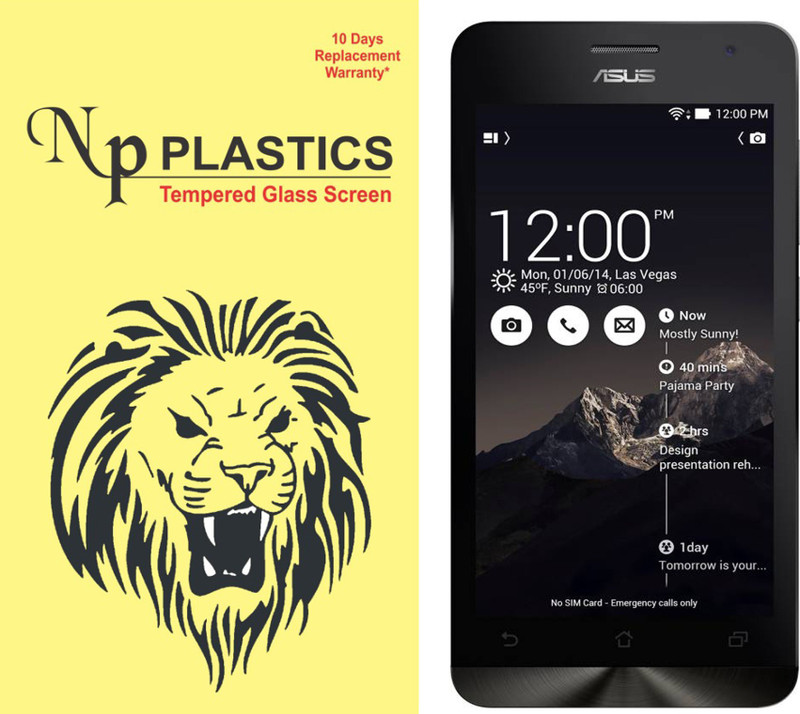 npplastics Tempered Glass Guard for Asus zenfone 5 A502CG (5.0)full body cover Glass(Pack of 1)