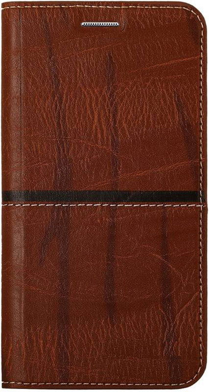 oramsa Flip Cover for Cover case Big Boss Stylish Flip Flap Cover For Redmi mi note3(Light Brown, Dual Protection)
