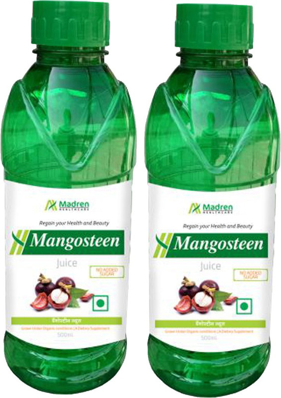 Madren Healthcare Mangosteen Juice COMBO OF 2(2 x 500 ml)