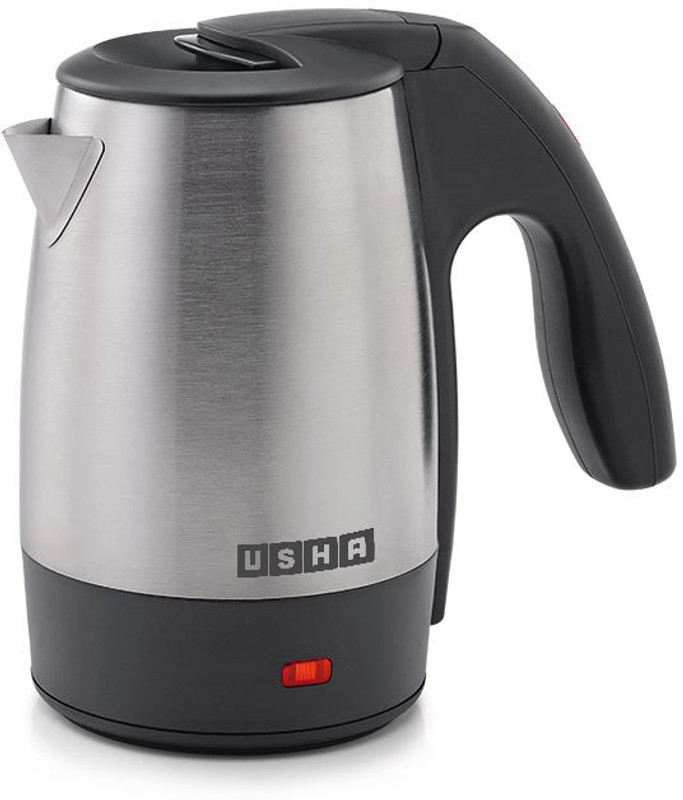 Usha EK-3705 Electric Kettle(0.5 L, BLACK AND SILVER)
