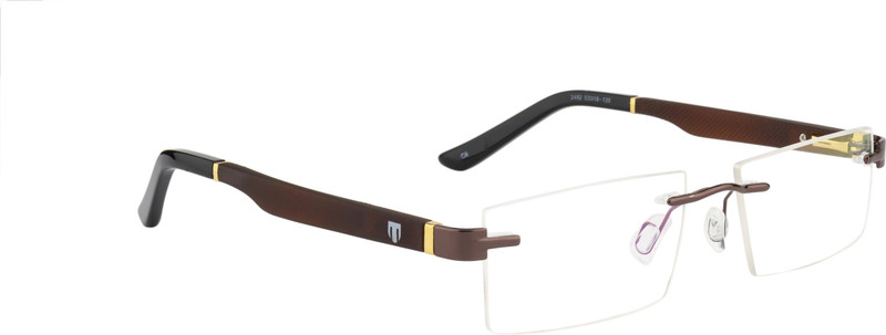 Ted Smith Rimless Rectangle Frame(53 mm)