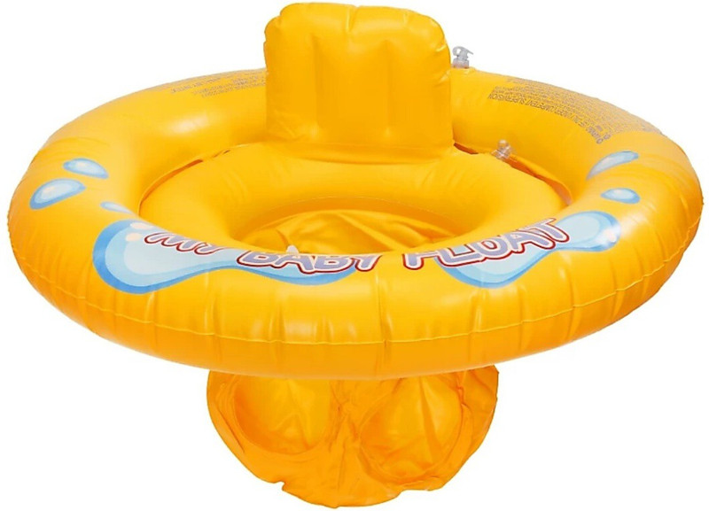 zhomcollection Intex Baby Float Inflatable swim pool 59574 Inflatable Pool Accessory(Yellow)