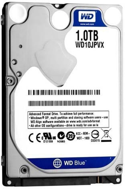 Western Digital WD 1 TB Laptop Internal Hard Disk Drive (WD10JPVX) Western Digital WD 1 TB Laptop Internal Hard Disk Drive (WD10JPVX)