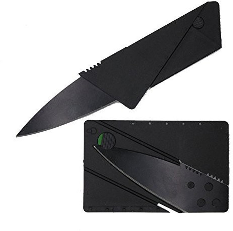 dcentx Credit Card Premium Portable, Hand Held Folding Pocket Multi-utility Knife Multi-utility Knife(Black)