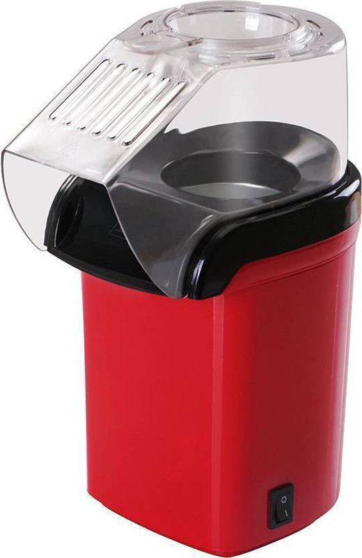 divinezon Popcorn maker RH-903 Quick & Easy Oil Free One Key Operation (RED) 100 g Popcorn Maker(Red)