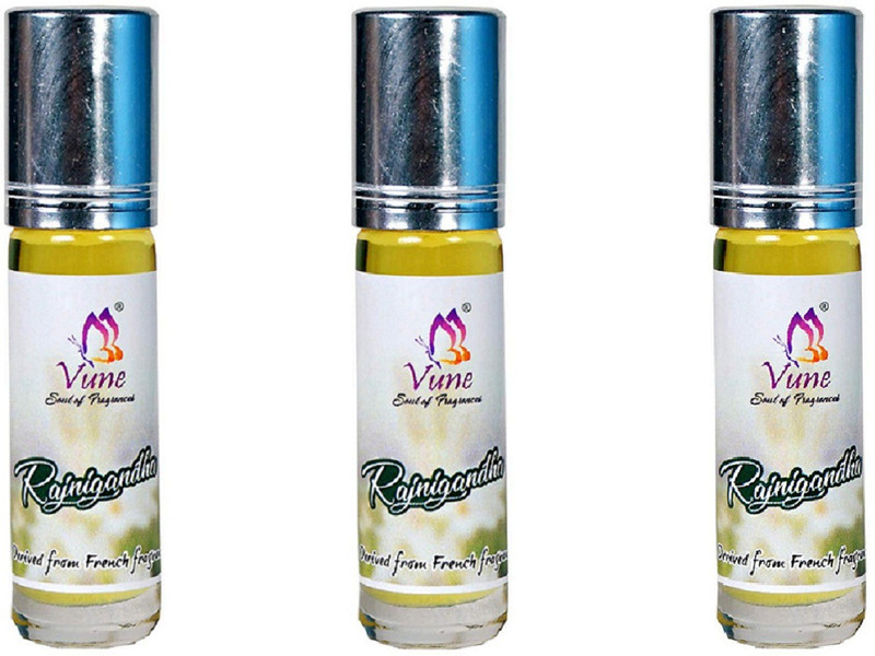 Vune rollon Rajnigandha 6 ml (pack of 3) Floral Attar(Tuberose/Rajniganda) Vune rollon Rajnigandha 6 ml (pack of 3) Floral Attar(Tuberose/Rajniganda)