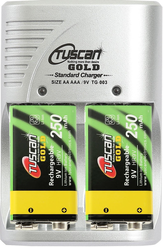 Tuscan TG003 Camera Battery Charger(Silver)