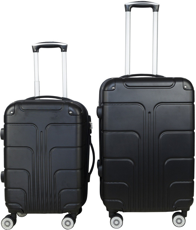 3g Check-in Suitcase, Cabin Suitcase Combo(Black)