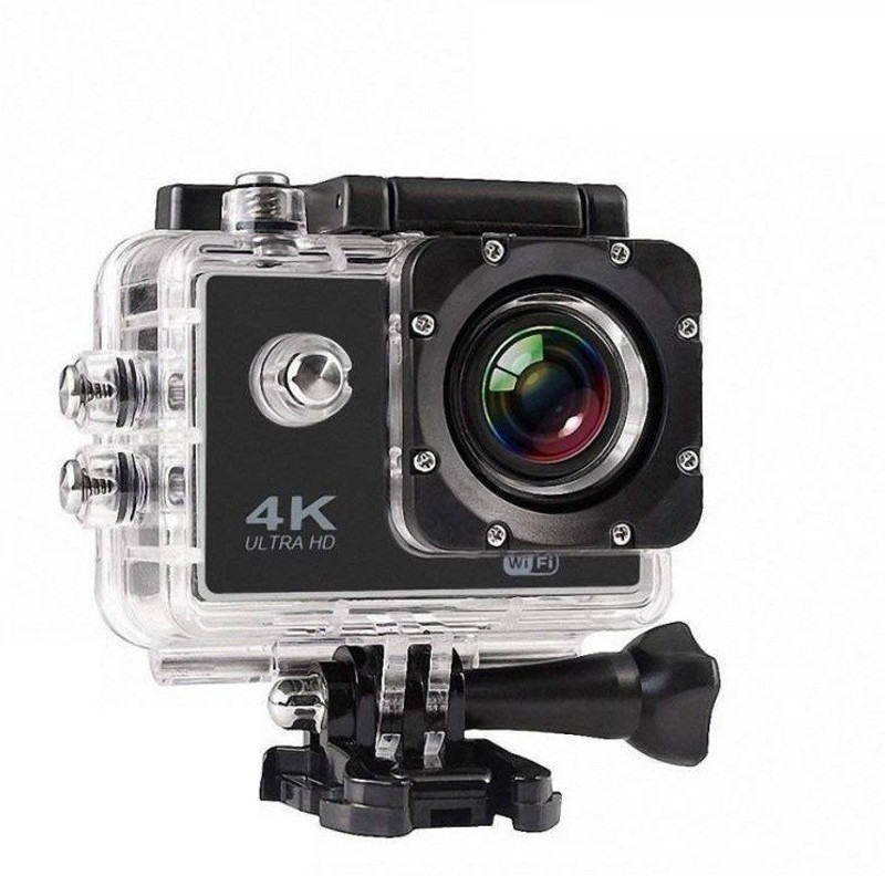 Being Trendy SD-02 Original Action camera Smart App Control Ultra HD 4 K/25fps WIFI Action Camera 30m Waterproof Camera SD02 Sports and Action Camera(Grey, Silver, 16 MP)