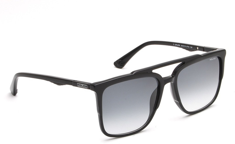 police rectangular sunglasses