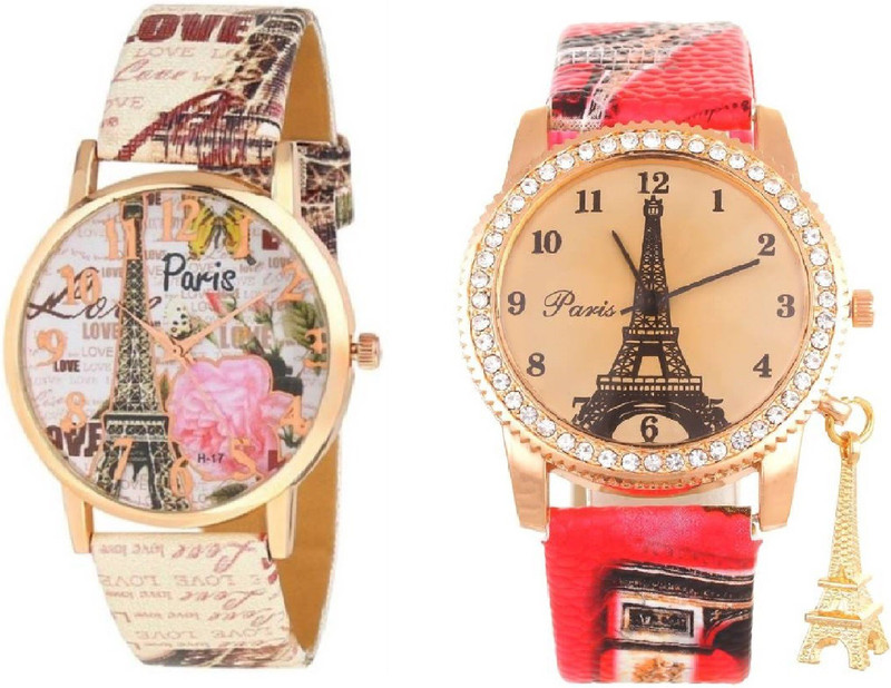 brtrsd New Designer copper paris Strap muticolor Dial Couple brtr0uy440p1 Analog Watch  - For Men & Women