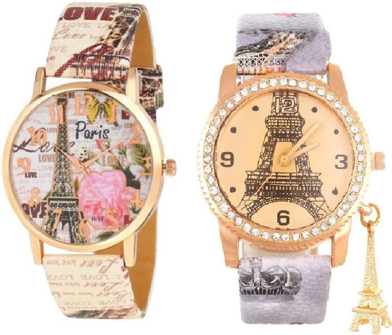 brtrsd New Designer copper paris Strap muticolor Dial Couple brtr0uy440p1 Analog Watch  - For Men & Women