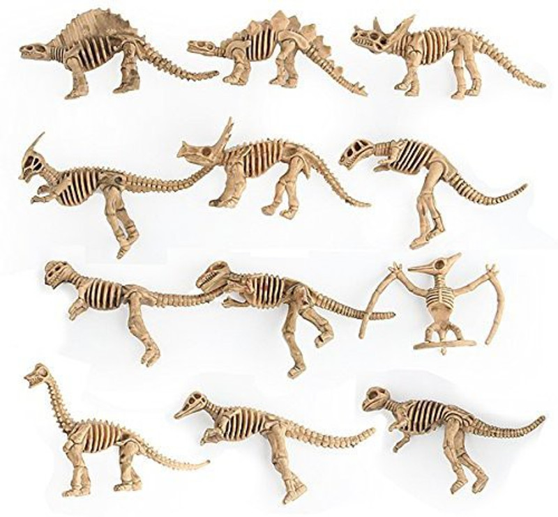 dinosaur skeleton figures