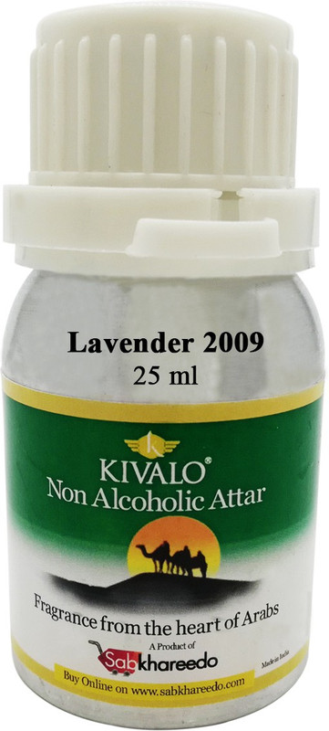 Kivalo Ⓡ Pure Original Lavender 2009 Fragrance 25 ml Non Alcoholic Attar Floral Attar(Floral)