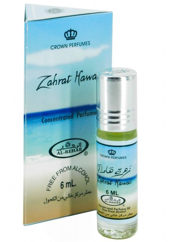 Al-Rehab Zahrat Hawaii Herbal Attar(Floral)