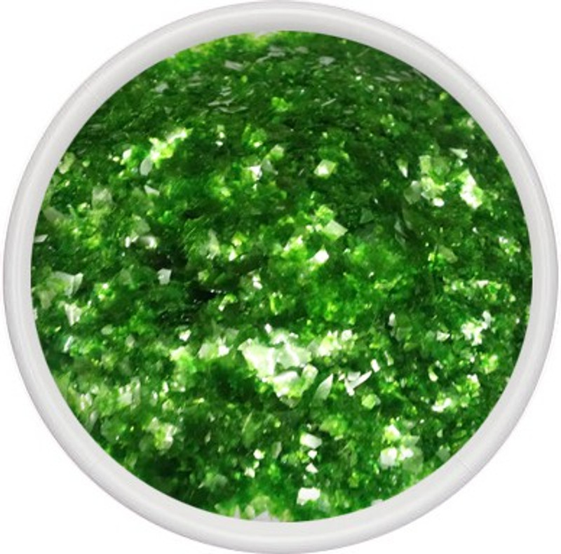 edible glitter GREEN Glitters(27 g, No flavour, Pack of 9)