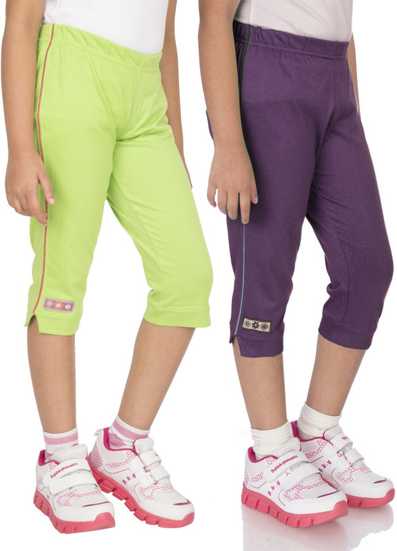 Ocean Race Fashion Women Purple, Green Capri