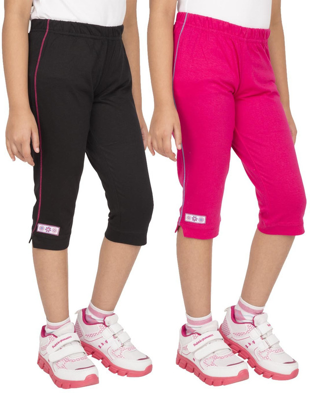 Ocean Race Fashion Women Pink, Black Capri