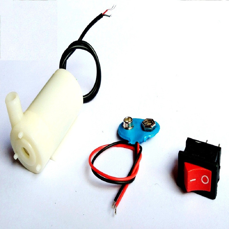 sr robotics Mini Submersible Water Pump DC 9V ORIGINAL Educational Electronic Hobby Kit