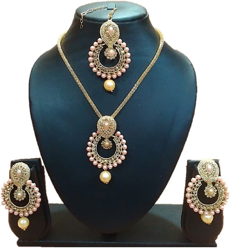 urbanela Alloy Jewel Set(Gold)