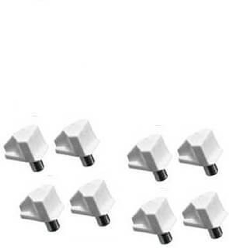 ebco Nylon Flanged Head Wood Screw(0 mm Pack of 25)